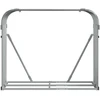 Malkų stovas, pilkas, 120x45x100cm, galvanizuotas plienas