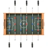 Mažas stalo futbolo stalas, klevo spalvos, 69x37x62cm