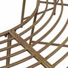 Lauko baldų komplektas Medžio suolelis 4-Vietų skaičius 160 x 80 x 44 cm Plienas