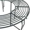 Lauko baldų komplektas Medžio suolelis 8-Vietų skaičius Ø 160 x 44 cm Plienas