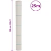 Membrana nuo piktžolių, baltos spalvos, 1x25m, PP