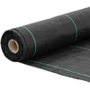Membrana nuo piktžolių, juodos spalvos, 0,5x15m, PP