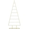Metalinis Kalėdų medis s stovu Auksinė 150 cm