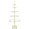 Metalinis Kalėdų medis s stovu Auksinė 90 cm