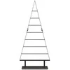 Metalinis Kalėdų medis s stovu Juoda 125,5 cm Plienas