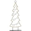 Metalinis Kalėdų medis s stovu Juoda 150 cm Plienas