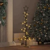 Metalinis Kalėdų medis Juoda 89 cm