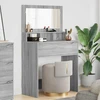 Miegamojo persirengimo stalai Pilkas Sonoma 80 x 39,6 x 135 cm