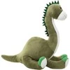 Minkštas žaislinis dinozauras-Brontozauras, žalias, pliušinis