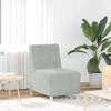 Modulinis sofa vienetas be rankų 3 pcs Šviesiai pilka