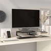 TV staliukas Monitoriaus stovas, juodos spalvos, 37x28x11,5cm
