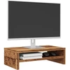 TV staliukas monitoriaus stovas Old Wood 42x24x13 cm Engineered Wood