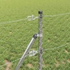 Heksagonalinė tvoros tvirtinimo sistema 10 x 0,6 m Sidabrinė