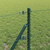 Heksagonalinė tvoros tvirtinimo sistema 10 x 0,6 m Žalia
