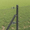 Suvirintas vielos tvora žemės tvirtinimas 10 x 0,8 m Pilka