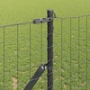 Euro tvoros žemės tvirtinimas 10 x 1 m PVC dengtas plienas