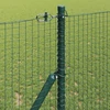 Suvirintas vielos tvora žemės tvirtinimas 10 x 1,2 m Žalia