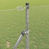 Tvora su stulpais Sidabro 1.2 x 10 m PVC dengtas plienas 3352922