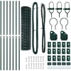 Tvora su stulpais Žalia 1.4 x 10 m Plienas 3350351
