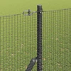 Suvirintas vielos tvora žemės tvirtinimas 10 x 1,5 m Pilka