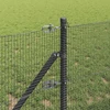 Suvirintas vielos tvora žemės tvirtinimas 25 x 0,5 m Pilka