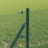 Suvirintas vielos tvora žemės tvirtinimas 25 x 0,6 m Žalia