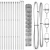 Pagrindo Suvirintas Vielos Tvora 25 x 1 m Galvanizuotas plienas