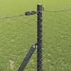 Heksagonalinė tvoros tvirtinimo sistema 25 x 1,2 m Pilka
