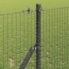 Suvirintas vielos tvora žemės tvirtinimas 25 x 1,4 m Pilka