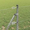 Tvora su stulpais Sidabro 0.4 x 50 m Plienas 3351627
