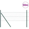 Heksagonalinė tvoros tvirtinimo sistema 50 x 1 m Žalia