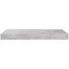 Pakabinama sieninė lentyna, betono pilka, 50x23x3,8cm, MDF