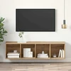 TV staliukas TV spintelių komplektas 37 x 37 x 142,5 cm Amatininkų ąžuolas