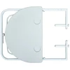 Pakabinamas balkono stalas, baltas, 60x64x83,5cm, plastikas