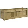 Pakeltas sodo lovelis, antr. sp., 129x129x45cm, galvan. plienas