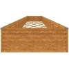 Pakeltas Sodo Vazonas Juoda 60 x 26 x 45 cm Plienas