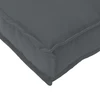 Pallet pagalvių rinkinys 2 pcs Antracitas Oksfordo audinys