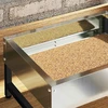 Paukščių šėrykla Sidabro 80 x 28 x 13.5 cm Cinkuota plienas