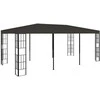 Pavėsinė su dvigubu stogu, baltos spalvos, 3x3m