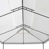 Pavėsinė, baltos spalvos, 600x298x270cm, 180g/m²