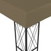 Pavėsinė, taupe spalvos, 3x3m, audinys