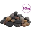 Poliruoti akmenukai, įvairių spalvų, 10kg, 5–8cm