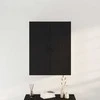 Prikabinama spinta Juodas ąžuolas 69,5 x 34 x 180 cm