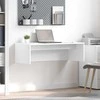 Prie sienos tvirtinamas rašomasis stalas Balta 100 x 45 x 30 cm