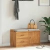 Prieškambario suoliukas SANDNES 87x40x50 pušies masyvo