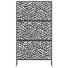 Privatumo žaliuzės 100 x 50 x 180 cm Plienas Juoda