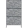 Privatumo žaliuzės 100 x 50 x 180 cm Plienas Antracito
