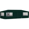 Pavėsinė su lemputėmis LED, kreminė, 400x300cm