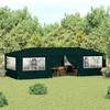 Pavėsinė su lemputėmis LED, kreminė, 400x300cm