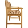 Lauko baldų komplektas Rankų darbo rožių suolelis 228 x 61 x 94,5 cm Kieto teka medžio